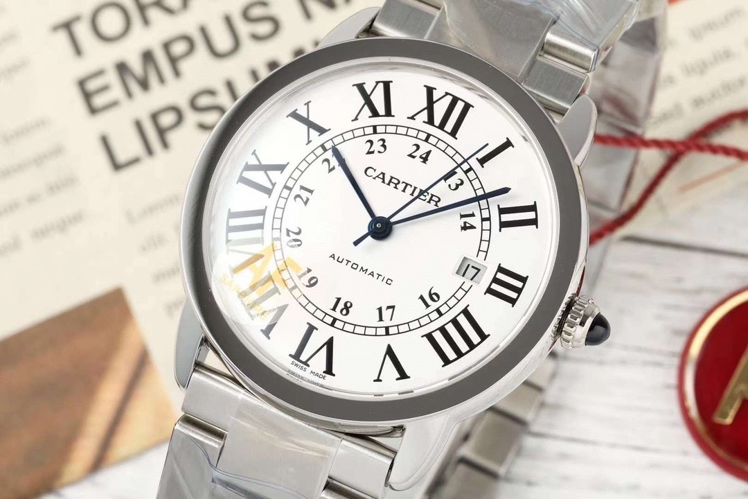 Cartier Ronde Solo W6701011 Mens Watch in Stainless Steel