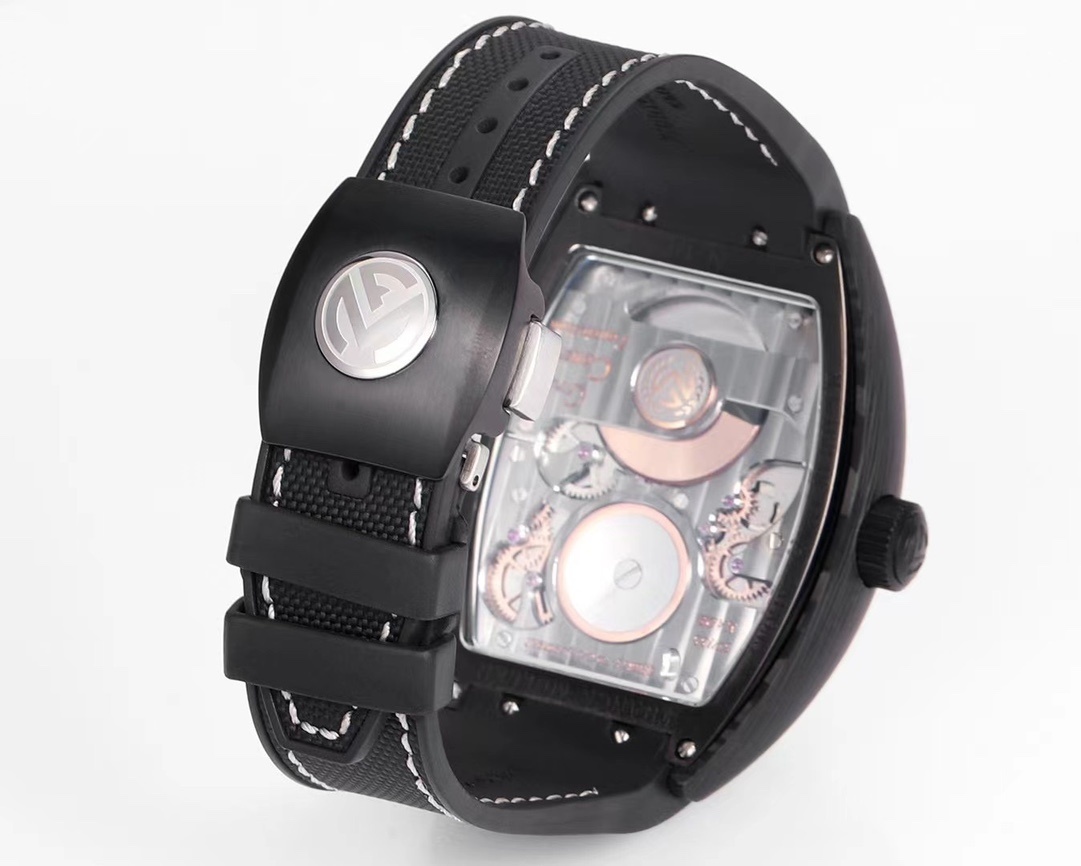 Franck Muller Rep 11 Grand Central Tourbillon Carbon Case 45mm Watch