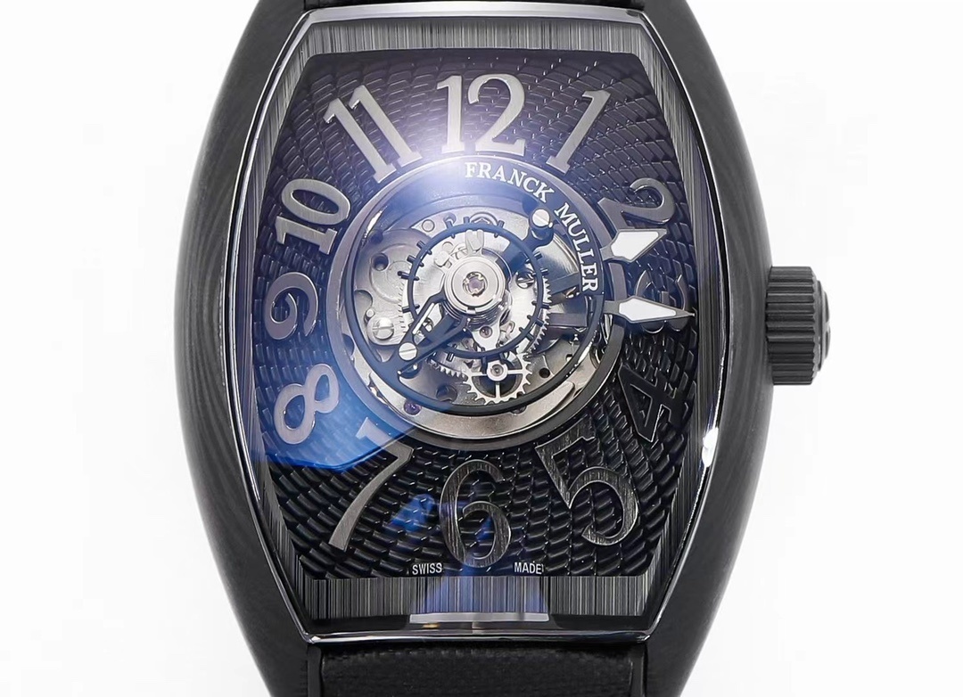 Franck Muller Rep 11 Grand Central Tourbillon Carbon Case 45mm Watch
