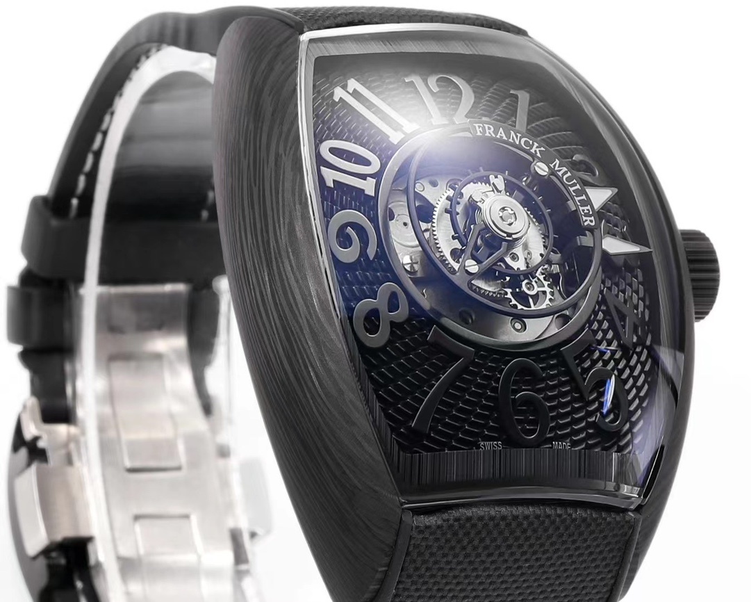 Franck Muller Rep 11 Grand Central Tourbillon Carbon Case 45mm Watch