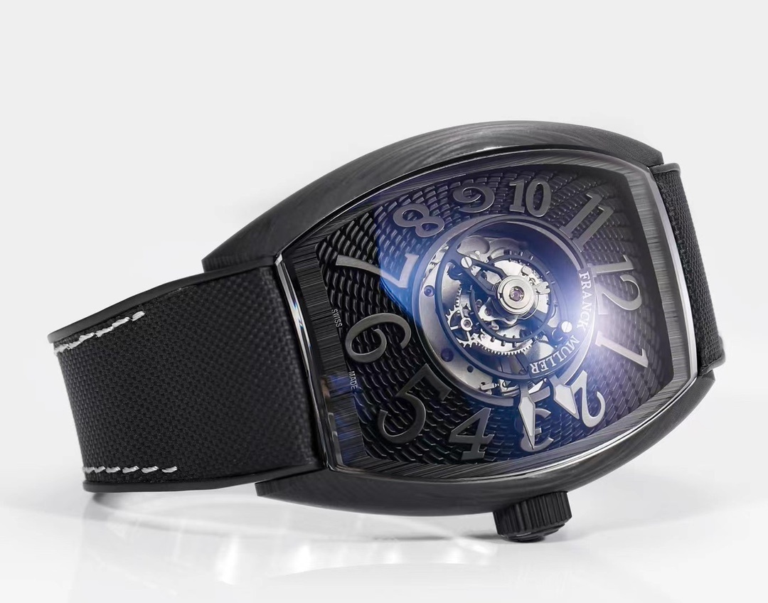 Franck Muller Rep 11 Grand Central Tourbillon Carbon Case 45mm Watch