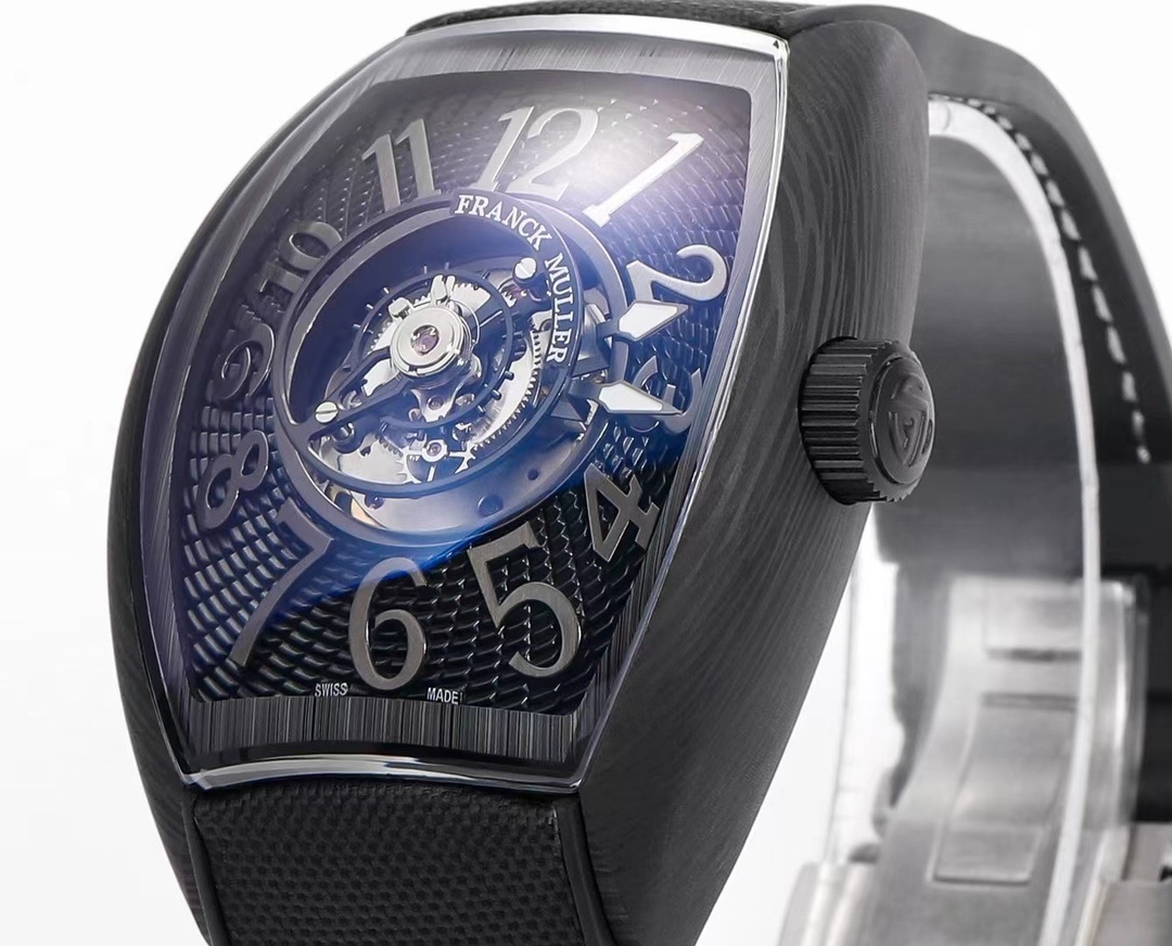 Franck Muller Rep 11 Grand Central Tourbillon Carbon Case 45mm Watch