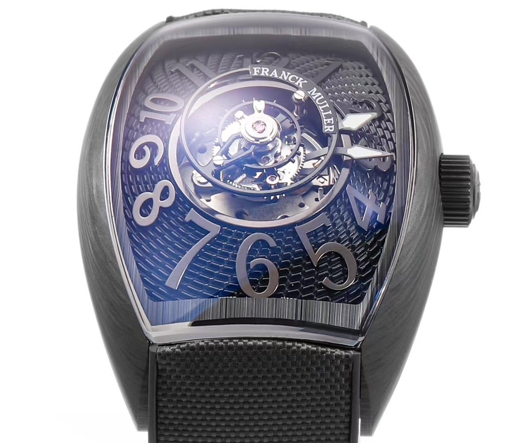Franck Muller Rep 11 Grand Central Tourbillon Carbon Case 45mm Watch