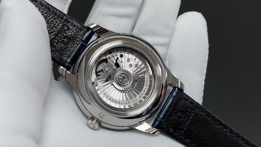 Omega De Ville Prestige 41 mm Blue Steel Watch 434.13.41.20.03.001