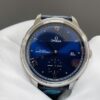 Omega De Ville Prestige 41 mm Blue Steel Watch 434.13.41.20.03.001