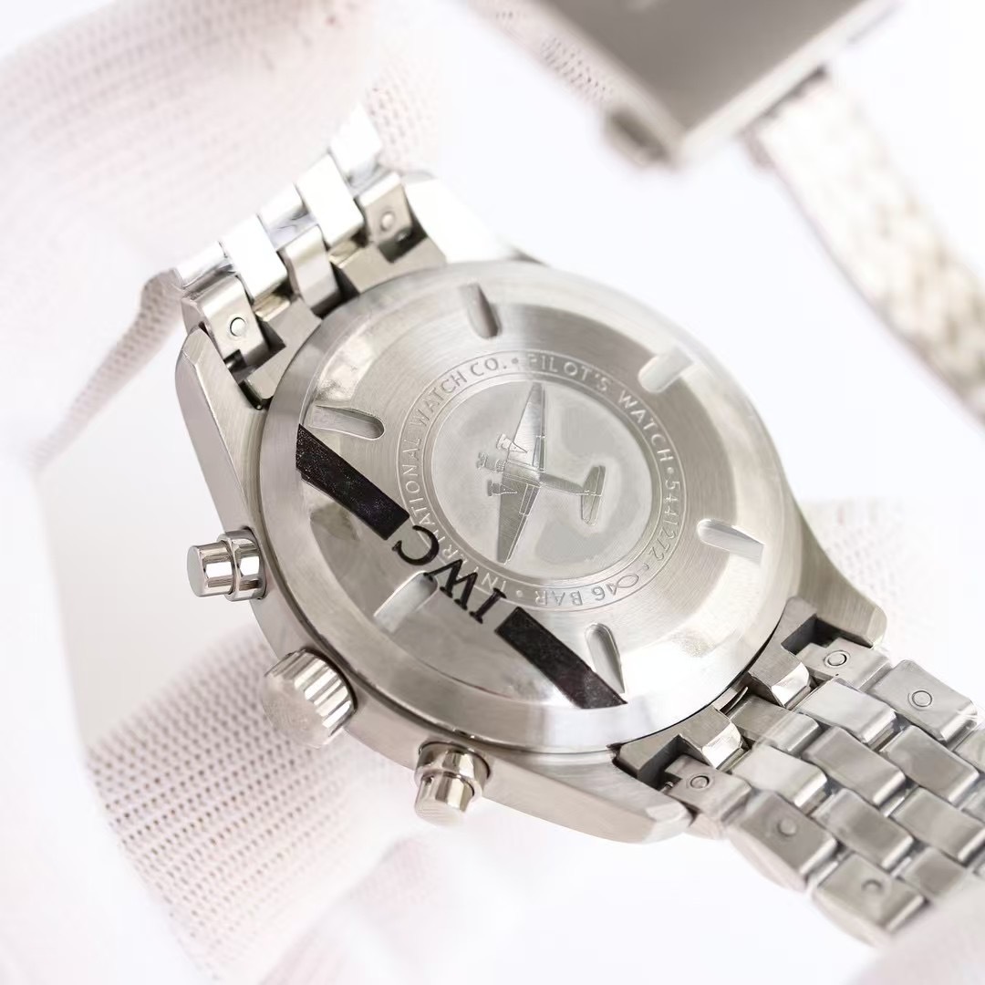 IWC Pilot'S Watch Chronograph Watch, 43mm Black Dial