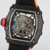 RM 035-01 Rafael Nadal NTPT Carbon on Orange Rubber Strap