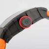 RM 035-01 Rafael Nadal NTPT Carbon on Orange Rubber Strap