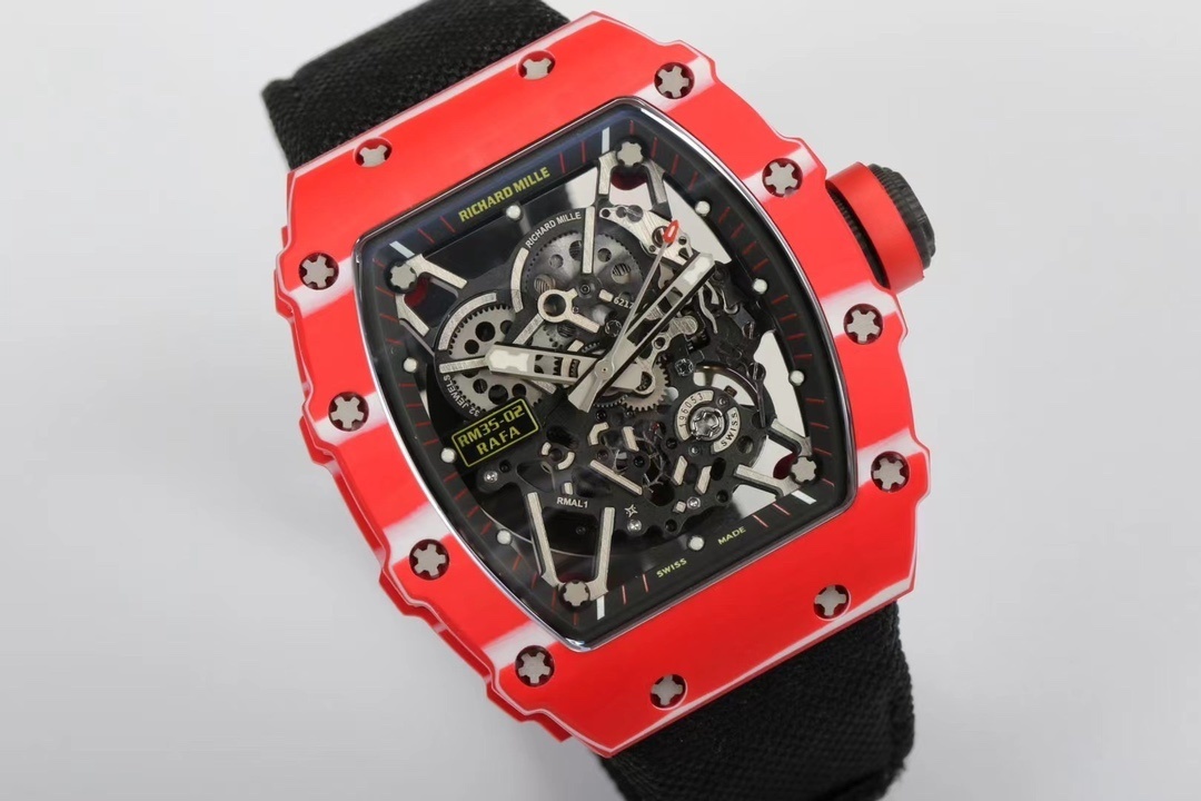 Richard Mille RM 35-02 Rafael Nadal Red NTPT Fullkit