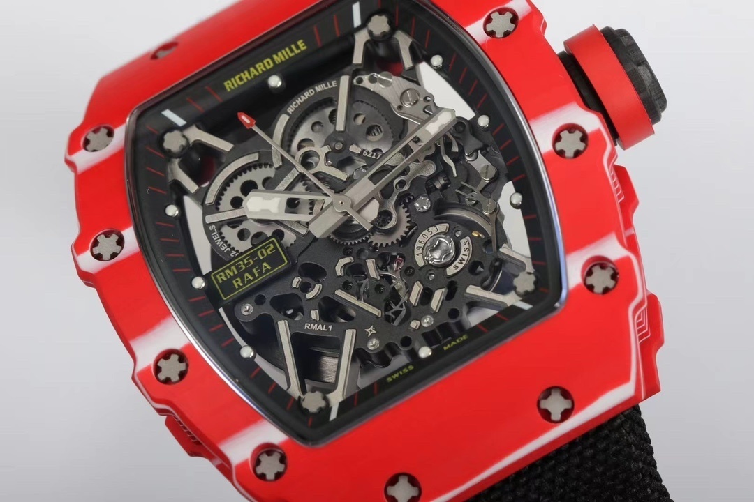 Richard Mille RM 35-02 Rafael Nadal Red NTPT Fullkit