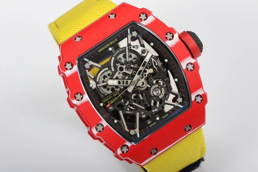 Richard Mille RM 35-02 Automatic Winding Red Case Men’s Luxury Watch