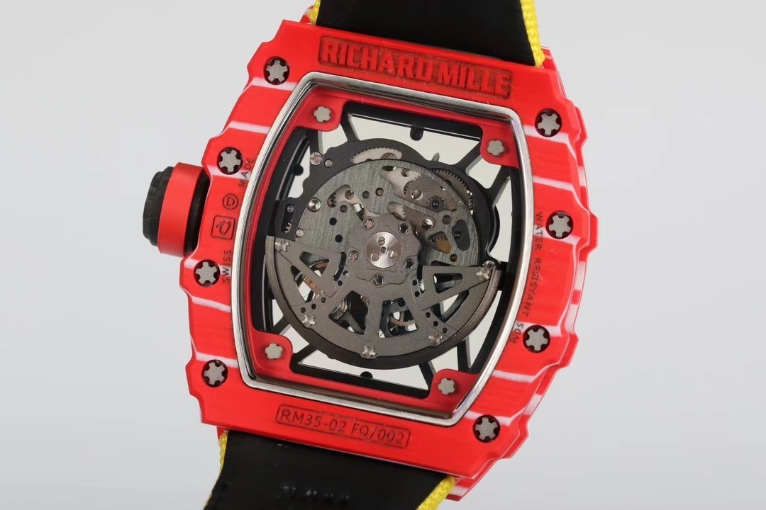 Richard Mille RM 35-02 Automatic Winding Red Case Men’s Luxury Watch