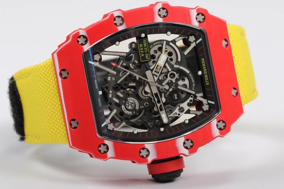Richard Mille RM 35-02 Automatic Winding Red Case Men’s Luxury Watch