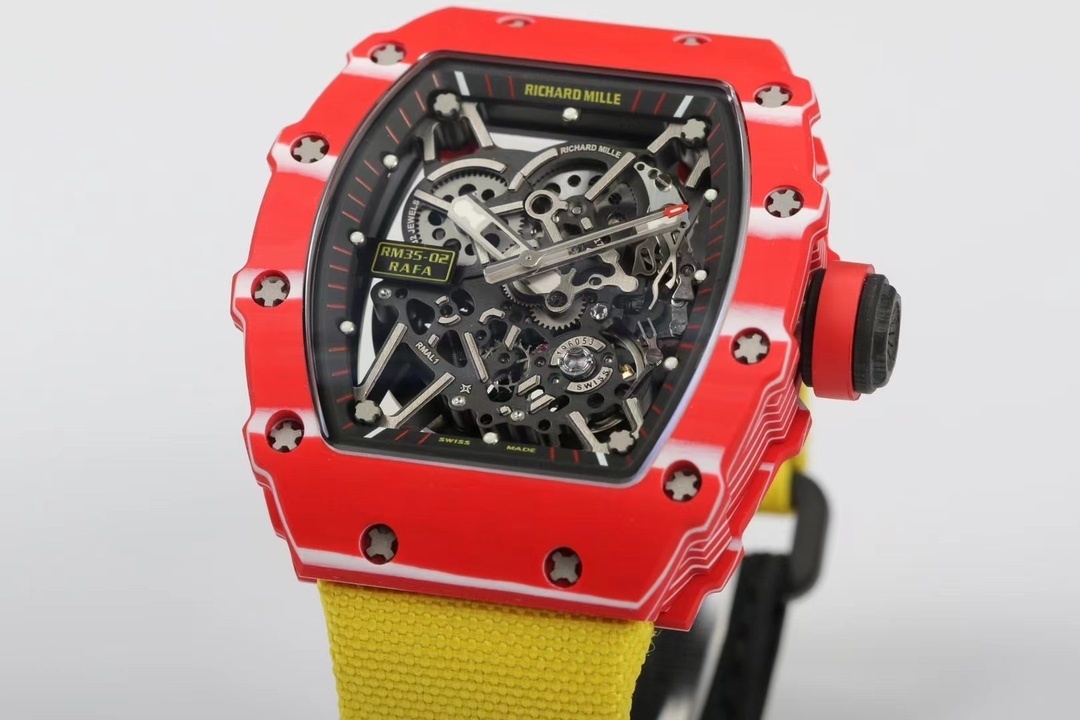 Richard Mille RM 35-02 Automatic Winding Red Case Men’s Luxury Watch