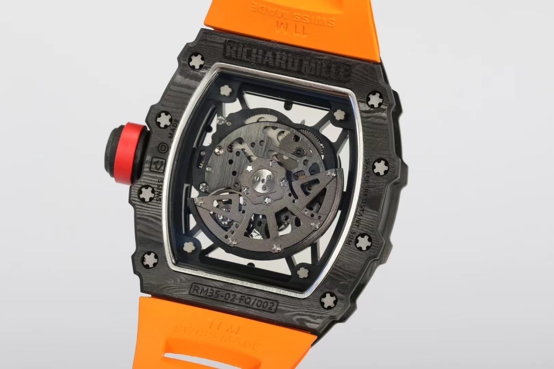 RM 035-01 Rafael Nadal NTPT Carbon on Orange