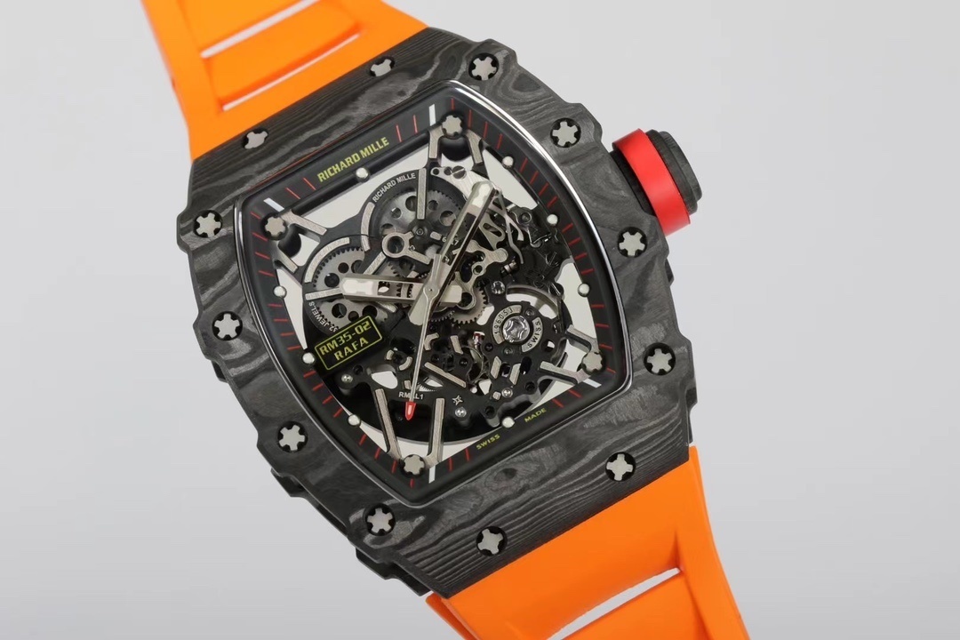 RM 035-01 Rafael Nadal NTPT Carbon on Orange