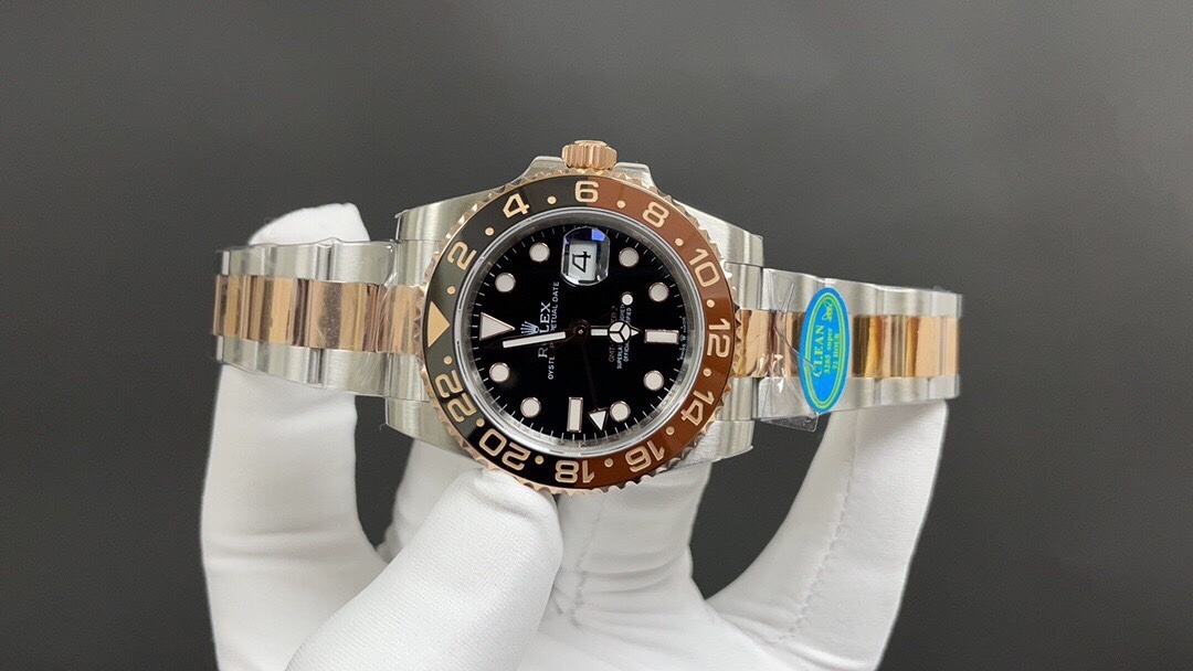 Top-grade watches 04276 Rolex GMT Master II Rootbeer Men's Watch 126711CHNR
