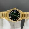 Top-grade watches 04396 Rolex Day-Date 18238 President- 18k Yellow Gold 36mm-Green Ombre Diamond Dial