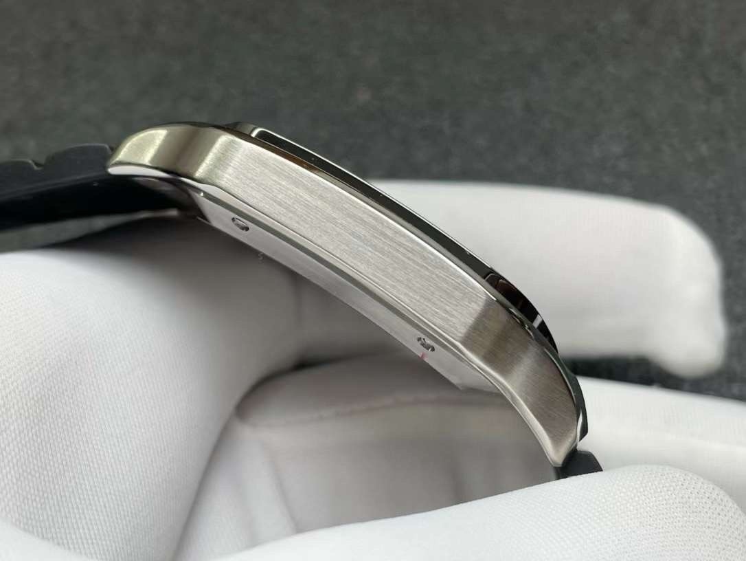 Cartier Santos Large Stainless Steel Automatic Watch -WSSA0037