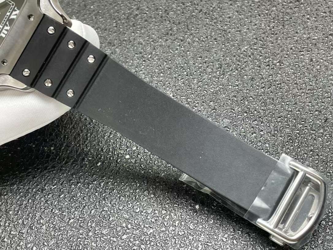 Cartier Santos Large Stainless Steel Automatic Watch -WSSA0037