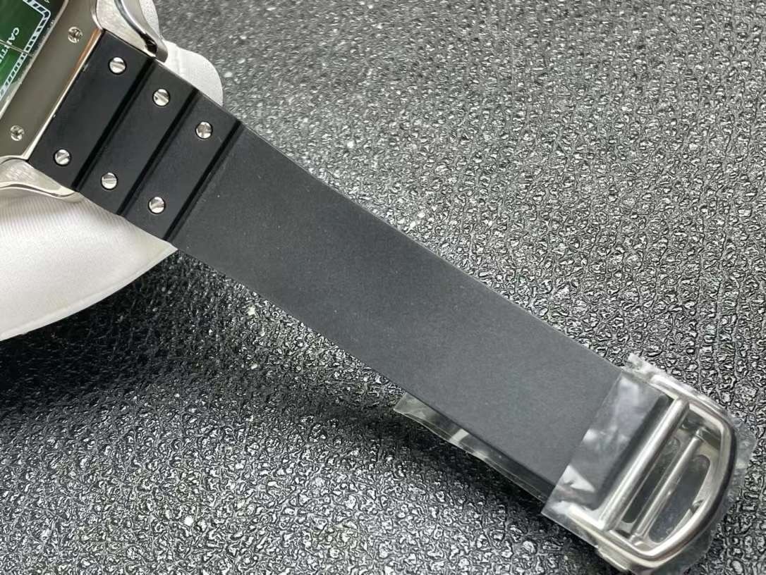 Cartier Replica Watch  BST Santos Blue Dial Steel Case