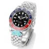 Rolex GMT-Master II 40mm Stainless Steel Black Dial Pepsi Red Blue Bezel 126710