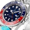 Rolex 40mm GMT Master II 116710 Refinished Blue Dial Seen On Pepsi 126719BLRO BL