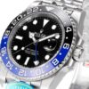 Top-grade watches 04659 Rolex GMT-Master II 126710BLNR 40mm Batman Black And Blue Bezel Oyster Bracelet