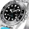 Top-grade watches 04679 Rolex Stainless Steel GMT-Master II Watch Black Dial Ceramic Bezel 116710