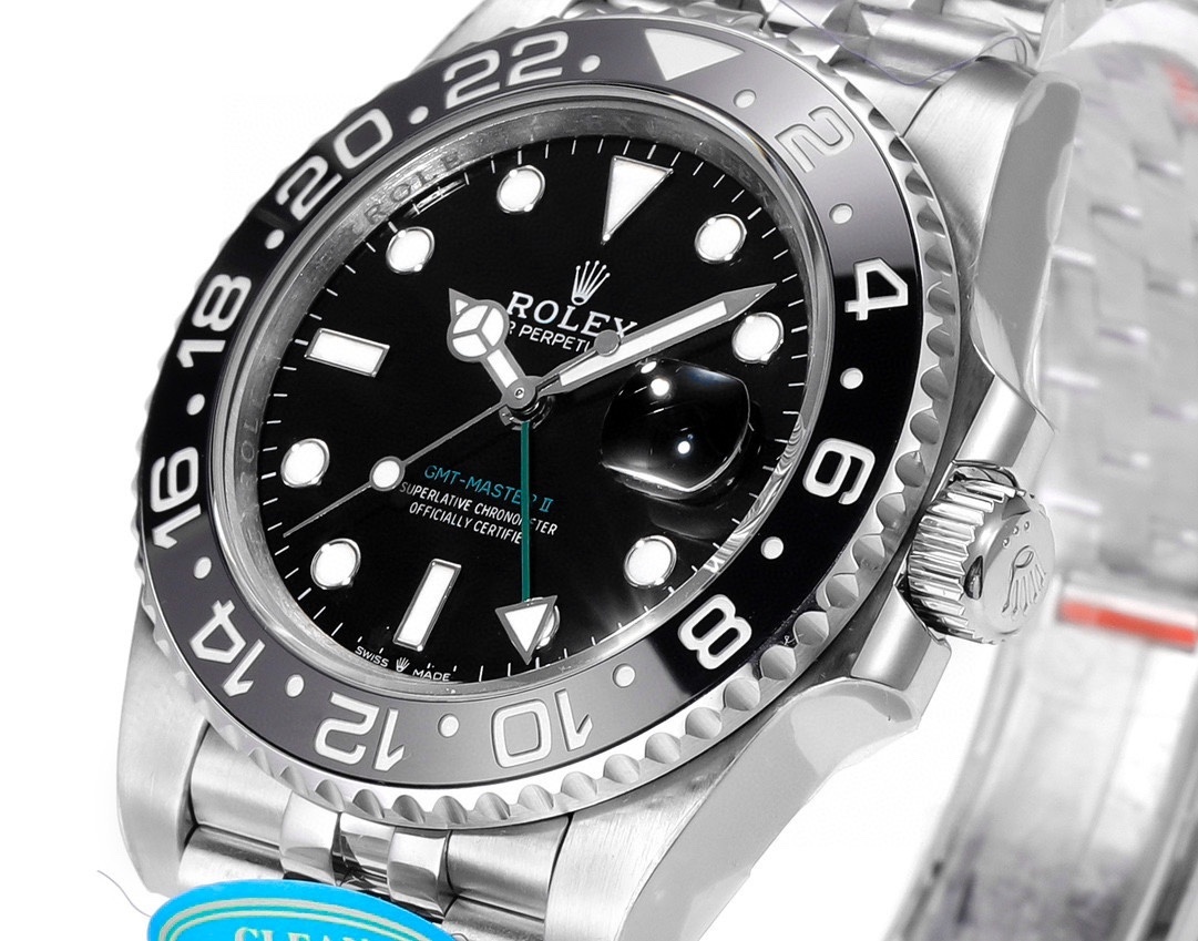 Rolex Stainless Steel GMT-Master II Watch Black Dial Ceramic Bezel 116710 Rolex Stainless Steel GMT-Master II Watch Black Dial Ceramic Bezel 116710