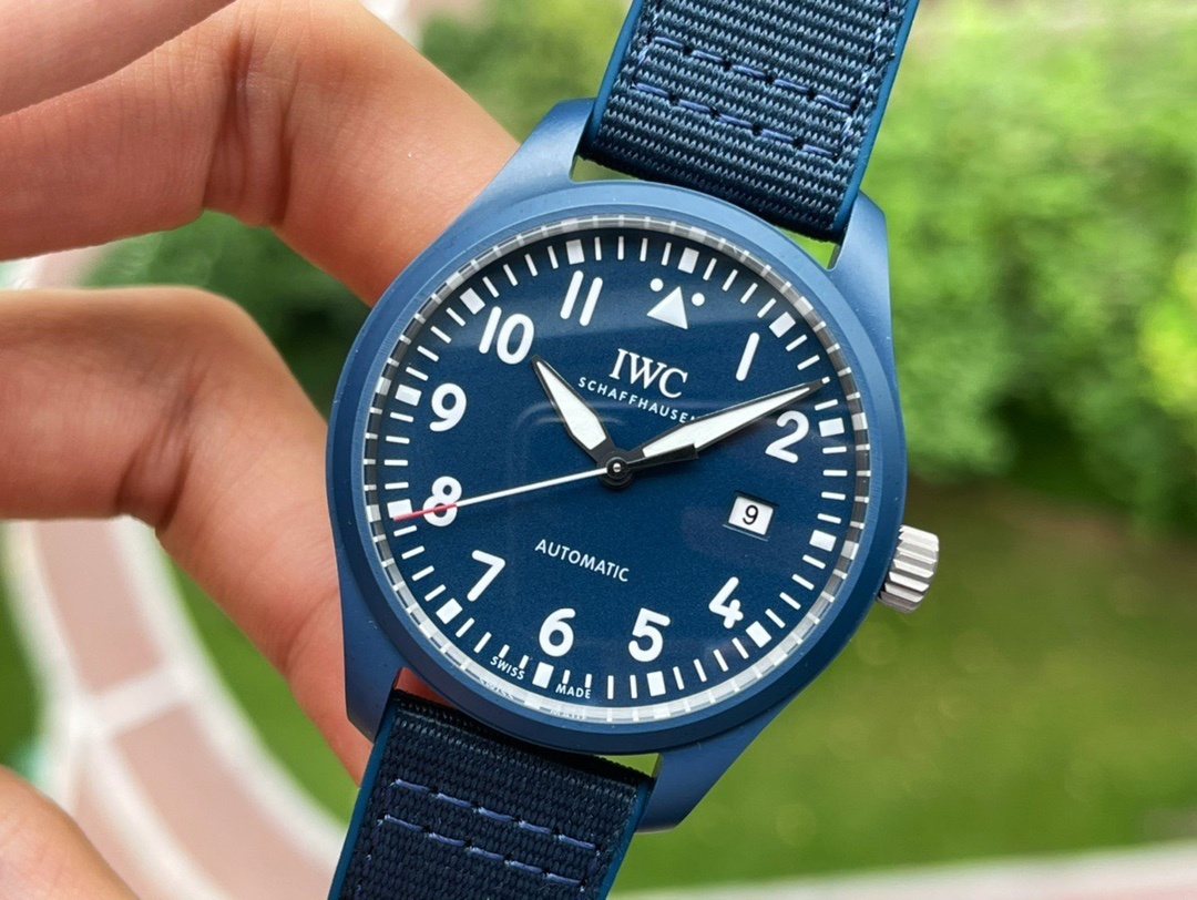 IWC Pilot’s Automatic Edition Blue Dial Unisex Watch IWC Pilot’s Automatic Edition Blue Dial Unisex Watch
