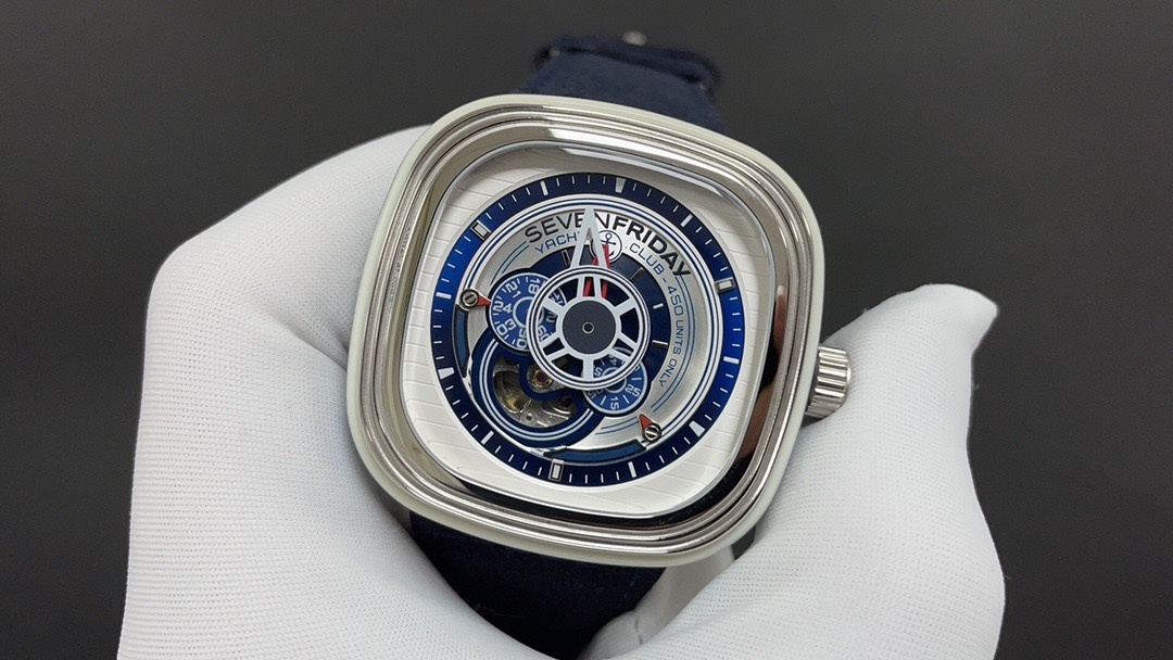 Sevenfriday Seven Friday PS Series Automatic Blue Dial Men’s Watch Sevenfriday Seven Friday PS Series Automatic Blue Dial Men’s Watch