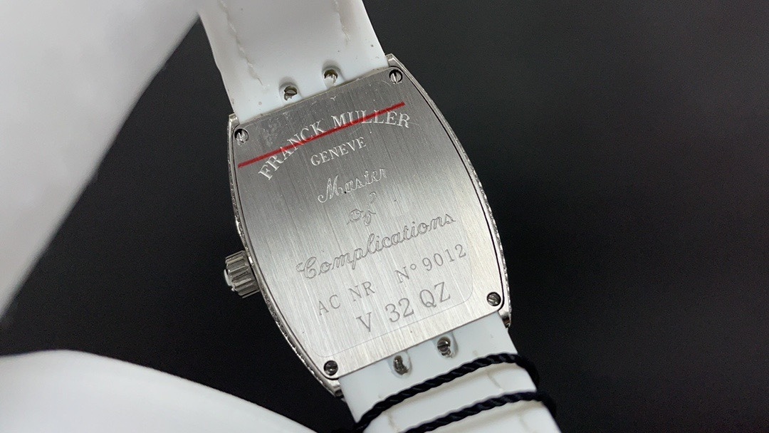 Franck Muller Vanguard Automatic Moon Phase Diamond Silver Dial Unisex Watch V