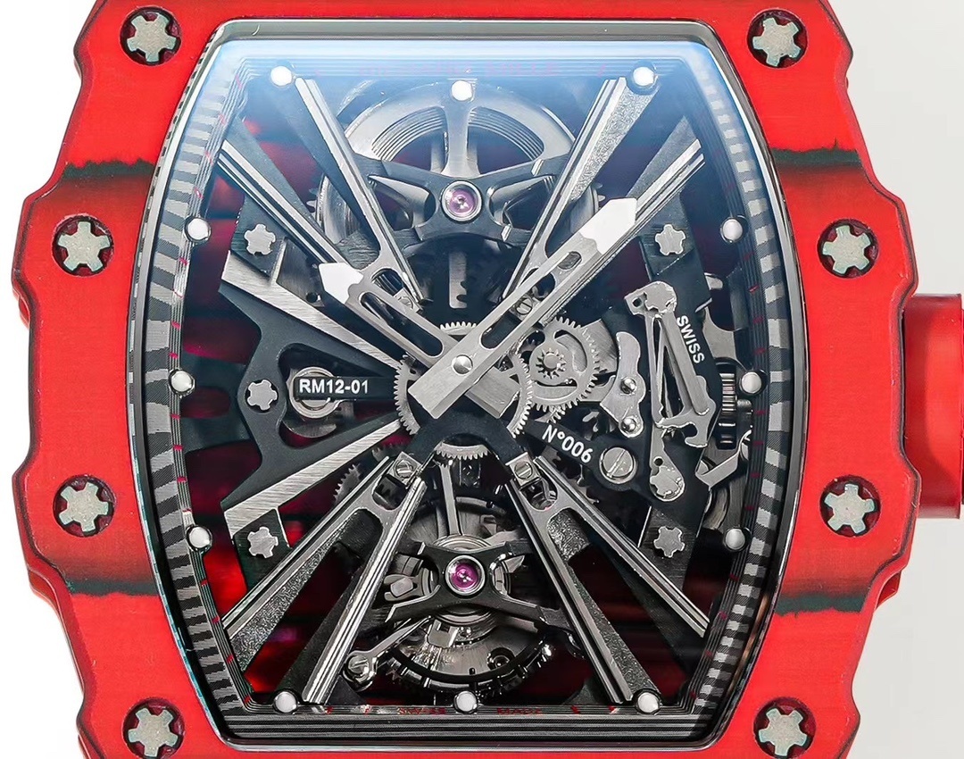 Richard Mille RM 12-01 Tourbillon Red Quartz TPT Limited Edition of 18