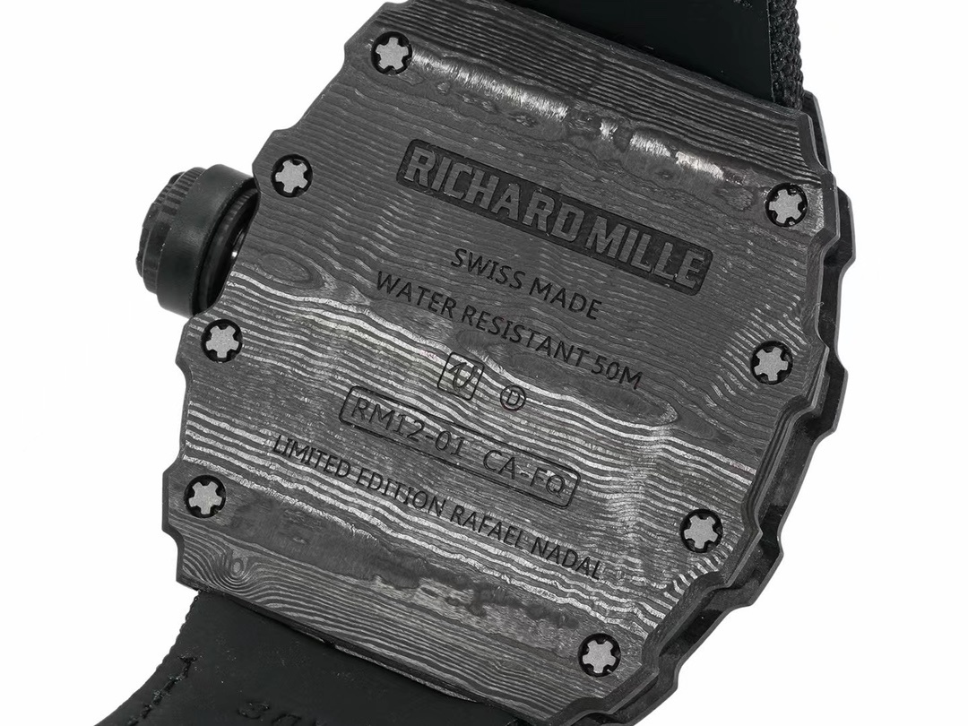 Richard Mille RM 12-01 Tourbillon in Full Black Carbon TPT Price On Request