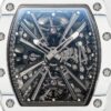 RM 012-01 Tourbillon White NTPT Carbon on Blue Rubber