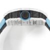 RM 012-01 Tourbillon White NTPT Carbon on Blue Rubber