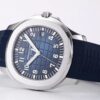 Patek Philippe Aquanaut 5168G Blue Dial & Rubber Strap White Gold