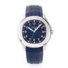 Patek Philippe Aquanaut 5168G Blue Dial & Rubber Strap White Gold