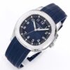 Patek Philippe Aquanaut 5168G Blue Dial & Rubber Strap White Gold
