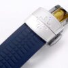 Patek Philippe Aquanaut 5168G Blue Dial & Rubber Strap White Gold
