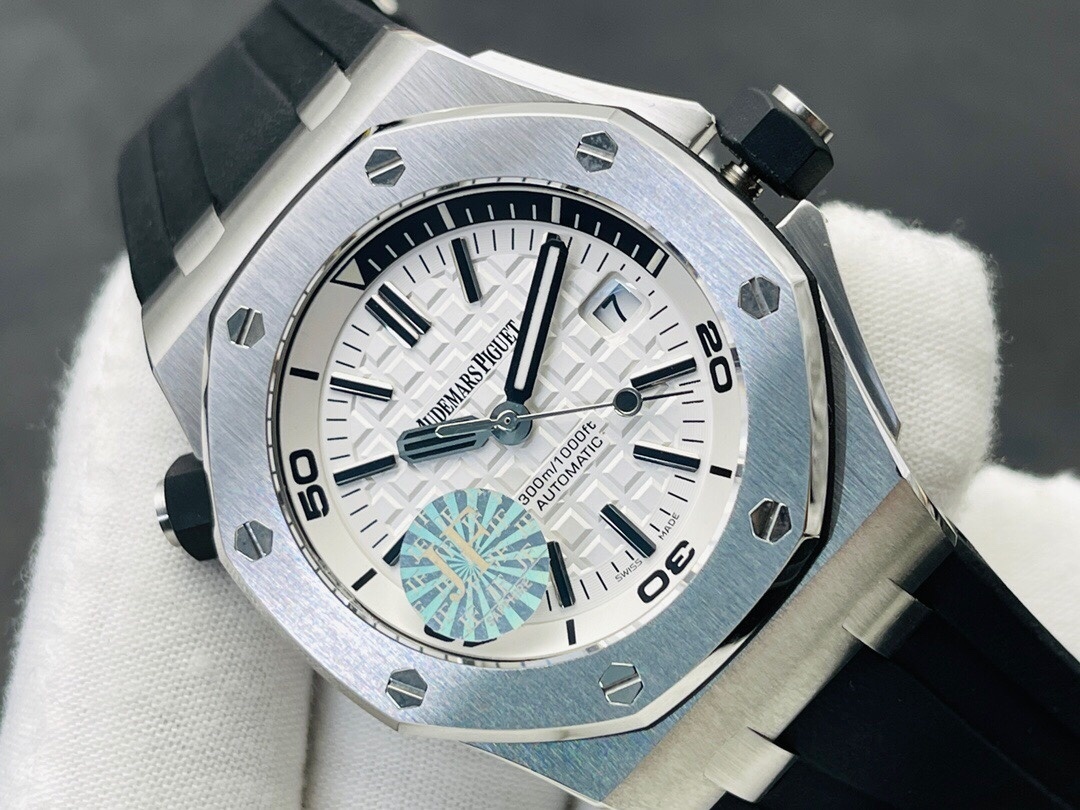 Top-grade watches 05259 Audemars Piguet Offshore Diver 42mm Steel Silver Dial 15710ST.OO.A002CA.02 - PRE-OWNED