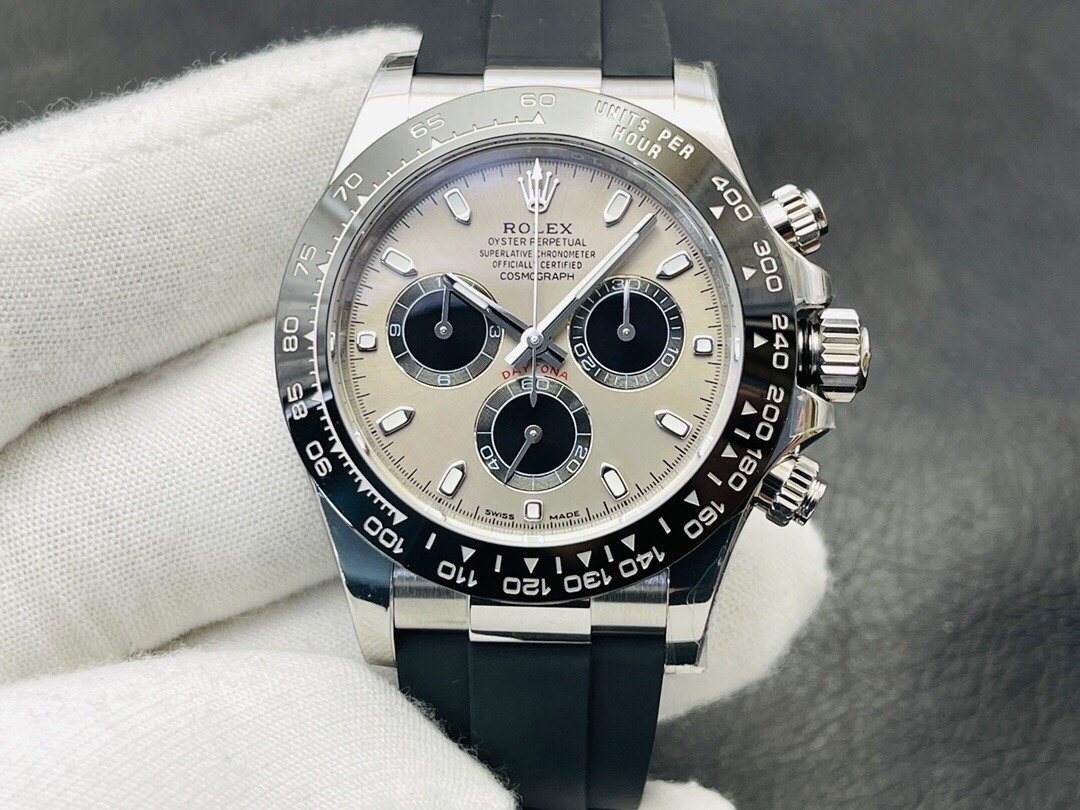 Rolex 116519LN Cosmograph Daytona 18K White Gold with Steel Dial