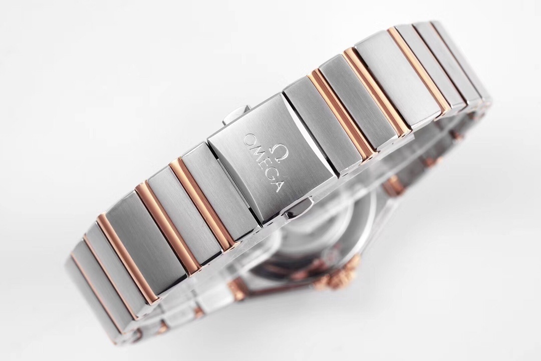 Omega Constellation 28 mm, steel - Sedna™ gold on steel - Sedna