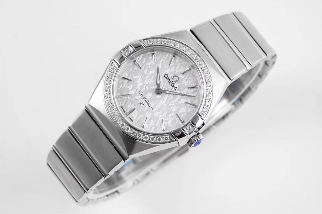 Omega Constellation Brushed Quartz 123.15.27.60.05.001 Woman