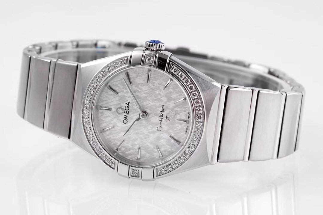 Omega Constellation Brushed Quartz 123.15.27.60.05.001 Woman