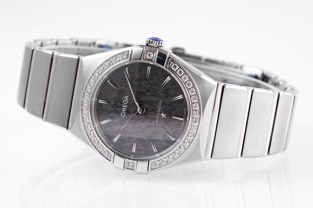 New Omega Constellation Steel on Steel 28mm Women's Watch 131.15.28.60.99.001