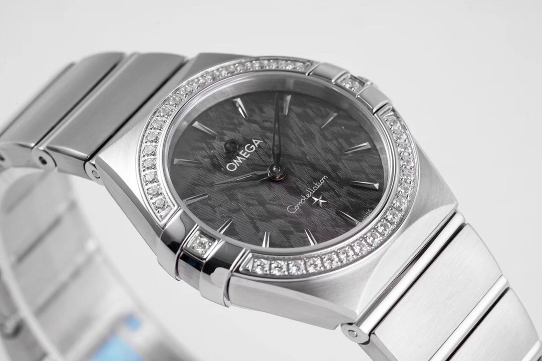 New Omega Constellation Steel on Steel 28mm Women’s Watch 131.15.28.60.99.001
