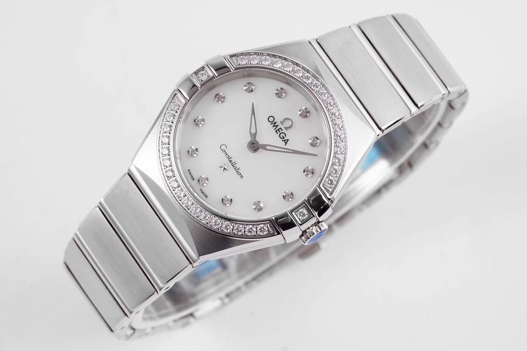 OMEGA Constellation Quartz 28mm 131.15.28.60.55.001 Diam Dial/Bezel