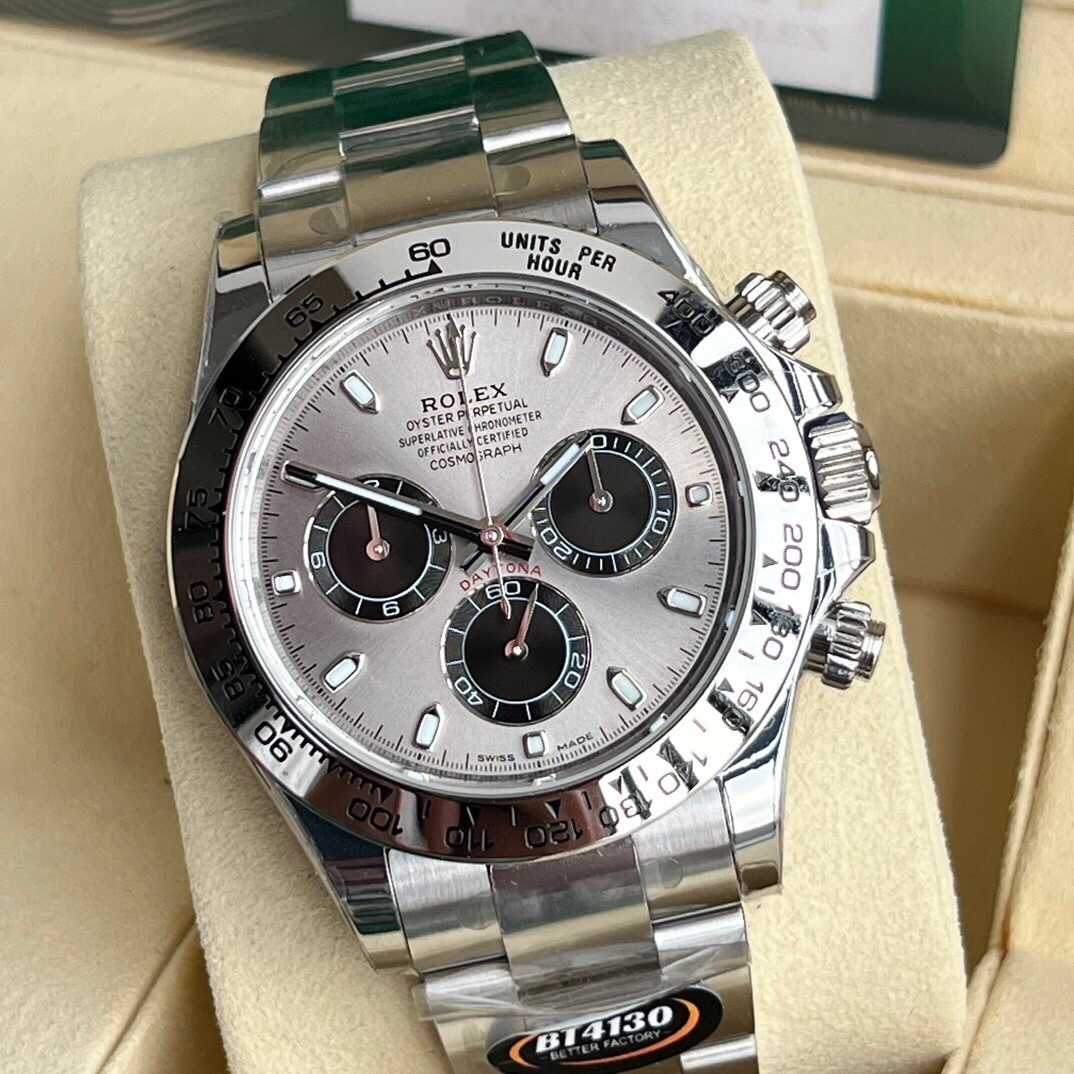 Rolex Daytona NEW 2025 Daytona 40mm 126509 White Gold Silver Ghost Dial